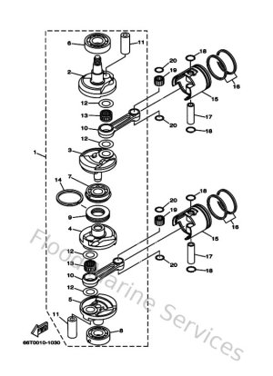Diagram for Crankshaft & Piston