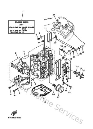Diagram for Cylinder & Crankcase