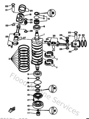 Diagram for Crankshaft & Piston
