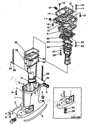 Diagram for Upper Casing