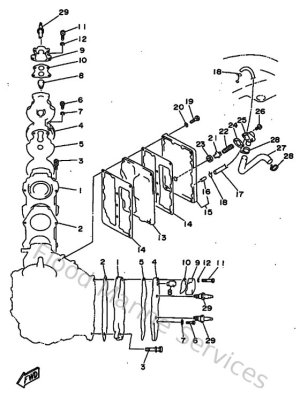 Diagram for Cylinder & Crankcase 2