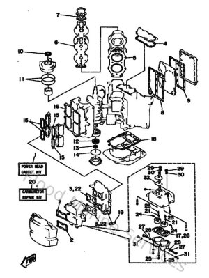 Diagram for Repair Kit 1