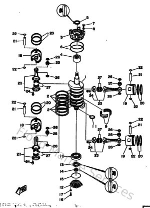 Diagram for Crankshaft & Piston