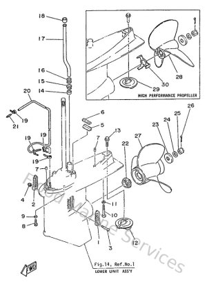 Diagram for Lower & Drive 2