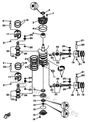 Diagram for Crankshaft & Piston