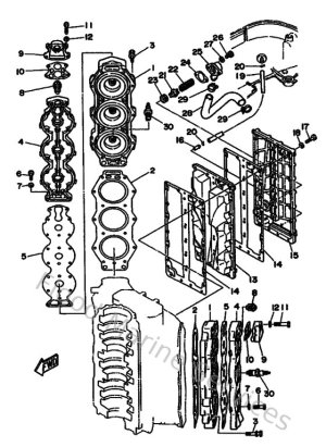 Diagram for Cylinder & Crankcase 2