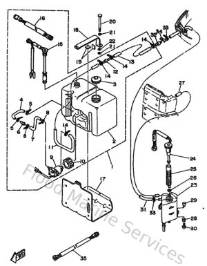 Diagram for Oil Tank