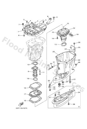 Diagram for UPPER CASING