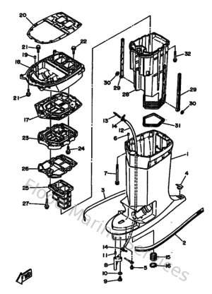 Diagram for Upper Casing