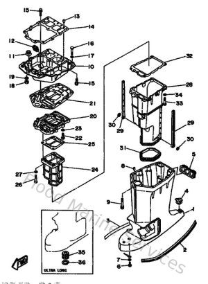 Diagram for Upper Casing