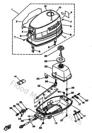 Diagram for Cowling & Fuel