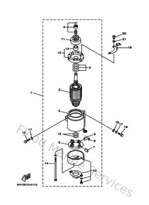 Diagram for Starting Motor