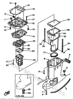Diagram for Upper Casing