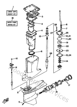 Diagram for Repair Kit 2