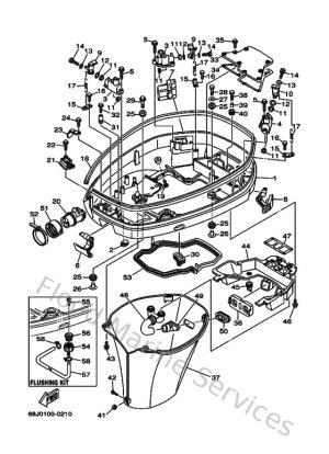 Diagram for Bottom Cowling