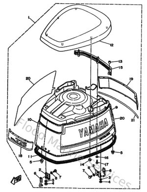 Diagram for Top Cowling