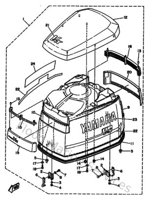 Diagram for Top Cowling