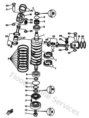 Diagram for Crankshaft & Piston