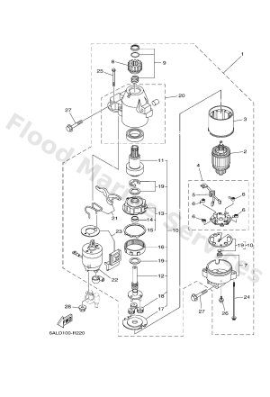 Diagram for STARTING MOTOR