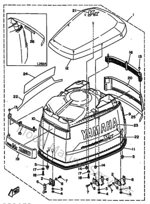 Diagram for Top Cowling