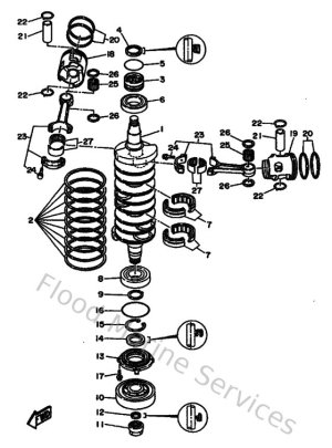 Diagram for Crankshaft & Piston