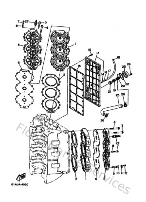 Diagram for Cylinder. Crankcase 2