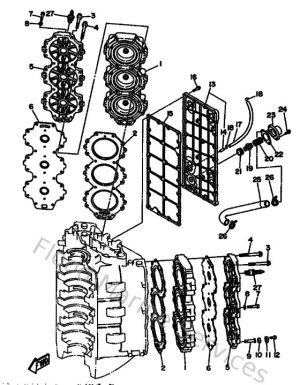 Diagram for Cylinder & Crankcase 2