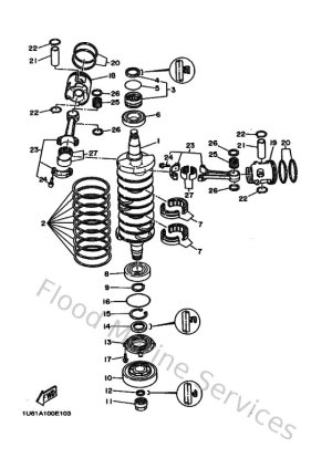 Diagram for Crankshaft & Piston