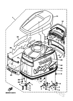 Diagram for Top Cowling