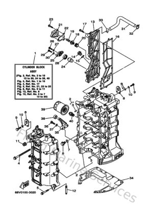 Diagram for Cylinder & Crankcase