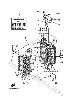 Diagram for Cylinder & Crankcase