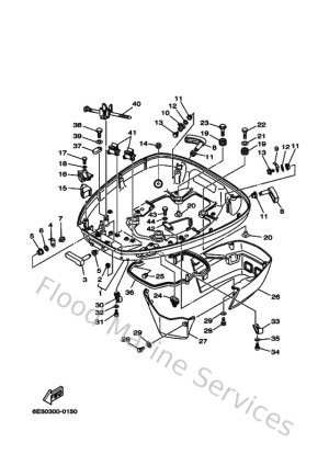 Diagram for Bottom Cowling