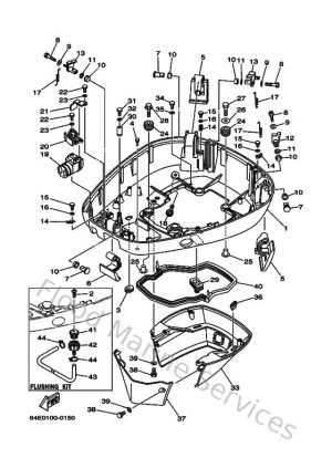 Diagram for Bottom Cowling