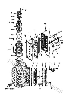 Diagram for Cylinder & Crankcase 2