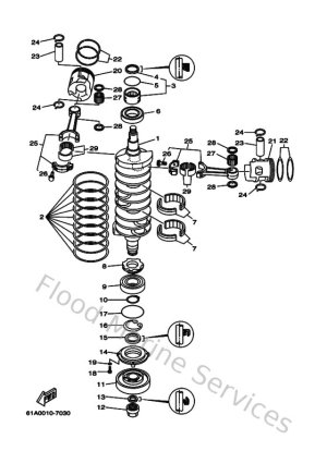 Diagram for Crankshaft & Piston