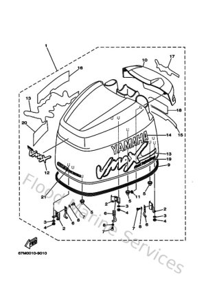 Diagram for Top Cowling