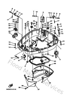 Diagram for Bottom Cowling