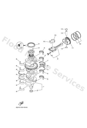 Diagram for CRANKSHAFT & PISTON