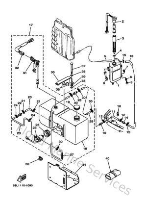 Diagram for Oil Tank