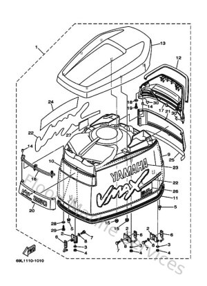 Diagram for Top Cowling