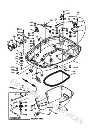 Diagram for Bottom Cowling