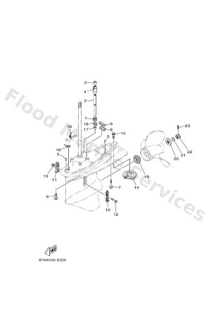 Diagram for LOWER CASING & DRIVE 2