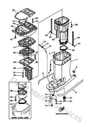 Diagram for Upper Casing