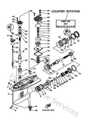 Diagram for Lower Casing & Drive 3
