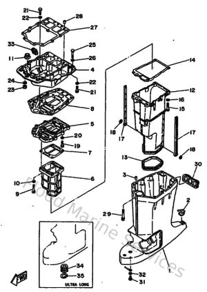 Diagram for Upper Casing