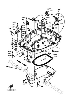 Diagram for Bottom Cowling