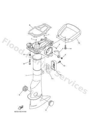 Diagram for UPPER CASING