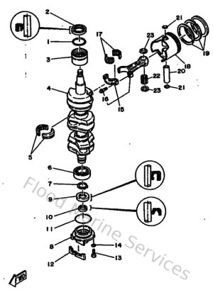 Diagram for Crankshaft & Piston