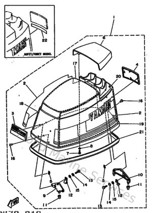 Diagram for Top Cowling