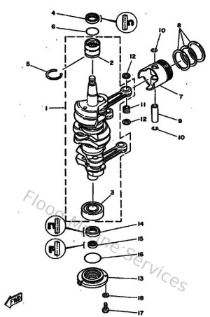 Diagram for Crankshaft & Piston